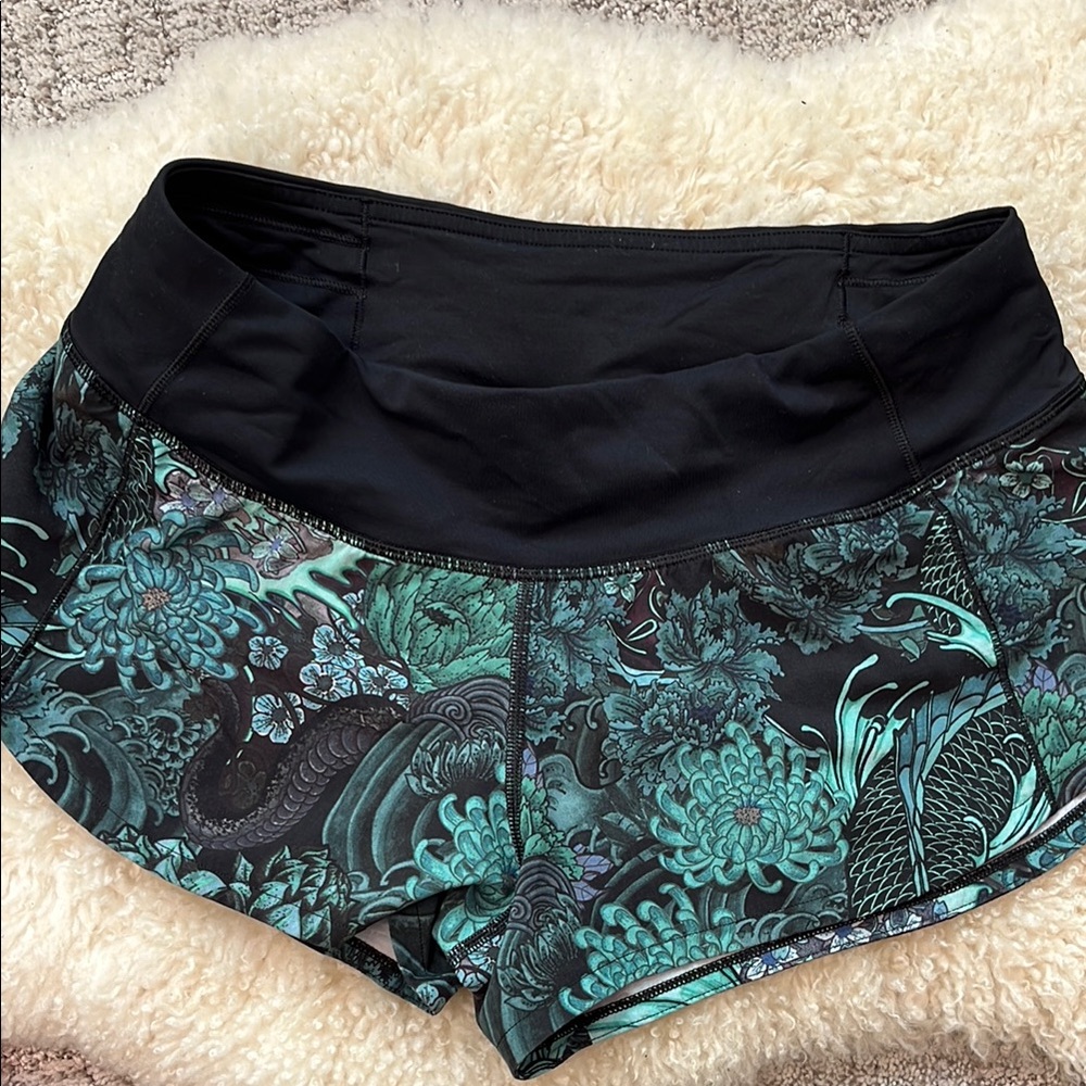 Lululemon Paisley Shorts